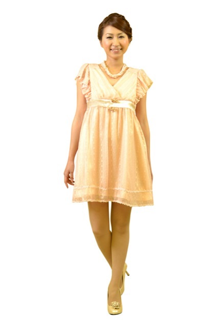 RF (アールエフ) ミニピンクドレス