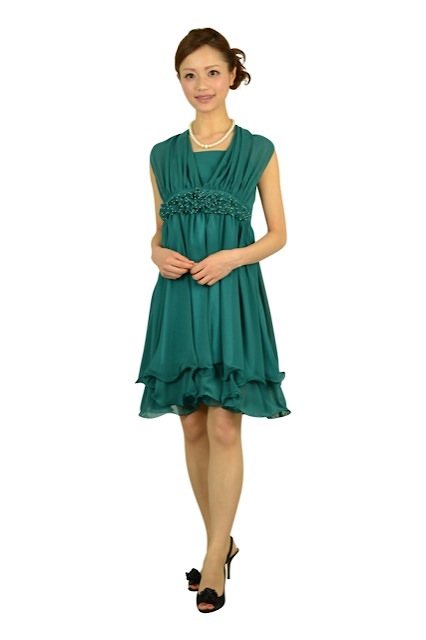 ASHILL (アシール) グリーン編み上