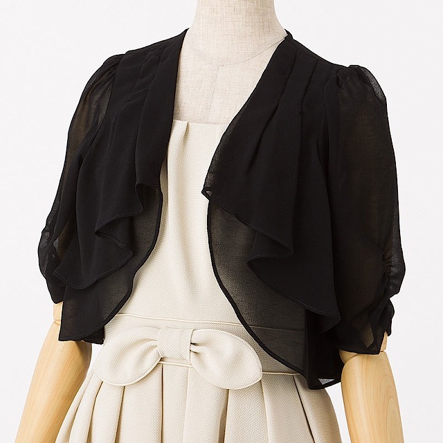 ASHILL (アシール) シフォン重ね袖