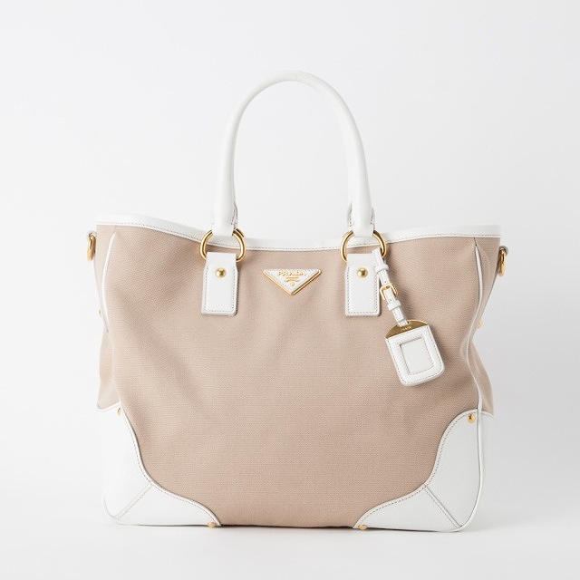 PRADA (プラダ) キャンバス レザー
