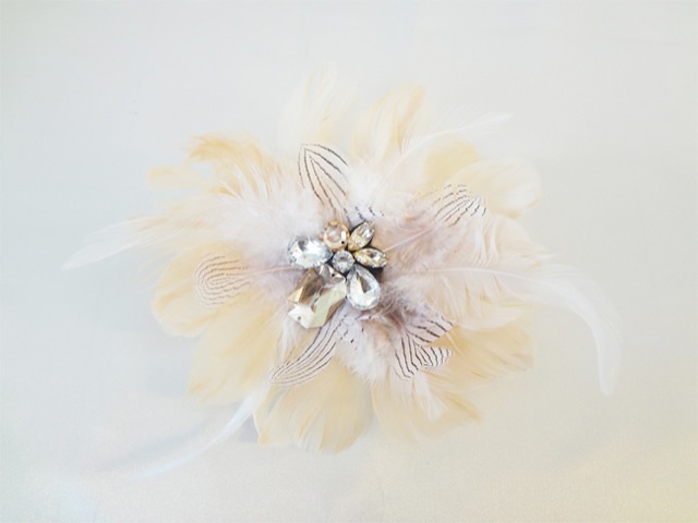 030・ヘッドドレス (ベージュ サー