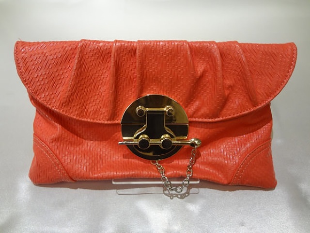 022・オレンジ・ゴールド留め具ク