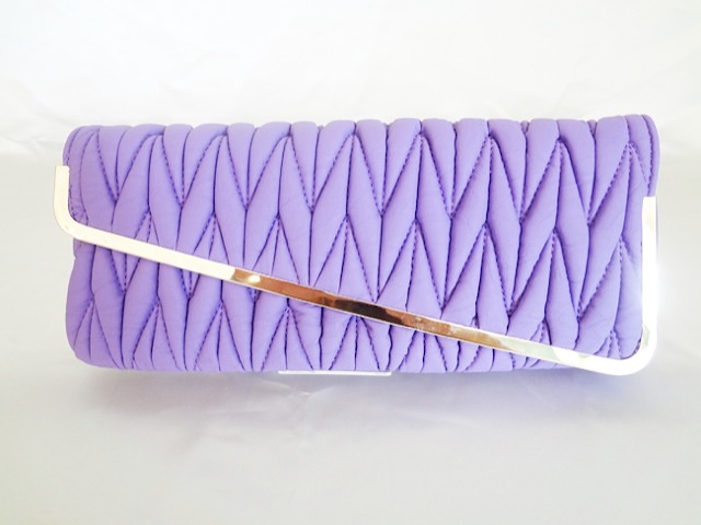 109・パープルキルティング斜めカ