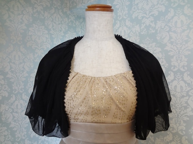 020・Ozブラックバルーン袖シンプ