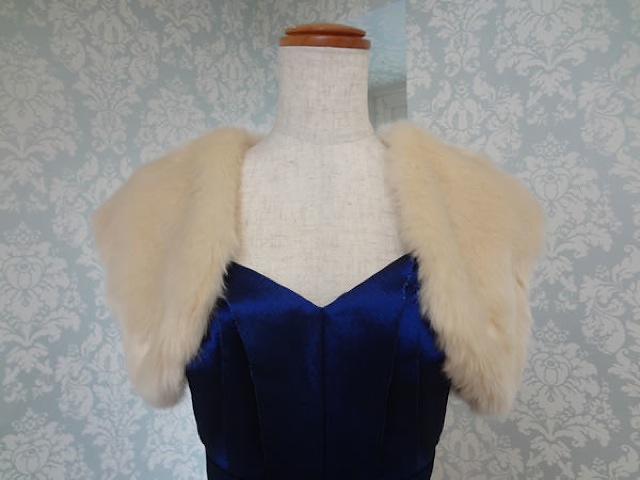 F001・ベージュフェイクファーボレ