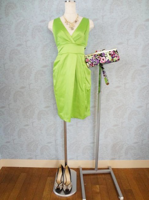 シンプルドレス ドレス034 (グリー