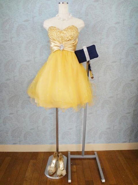 ゴージャスドレス ドレス043 (イエ