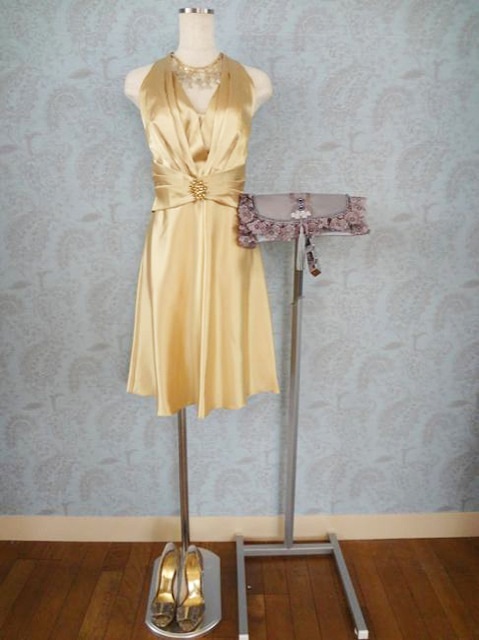 ホルターネックドレス ドレス047 (