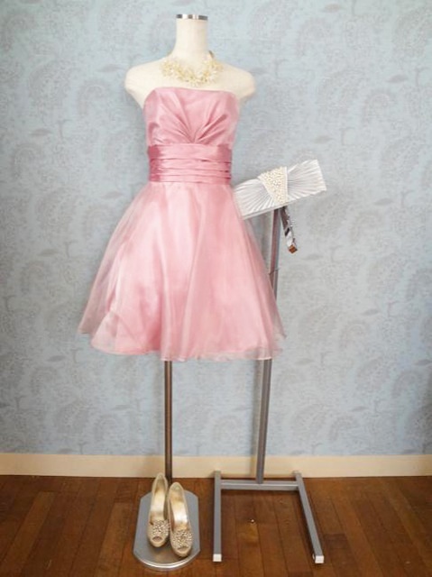 フェミニンドレス ドレス063 (ピン