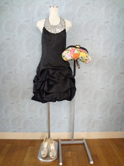 ホルターネックドレス ドレス073 (