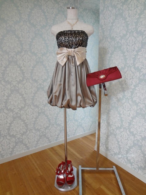 バルーンドレス ドレス132 (ベージ