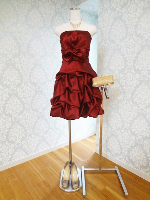 リボンドレス ドレス143 (レッド) 