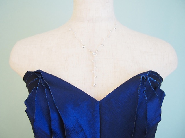 クリスタルモチーフネックレス103 