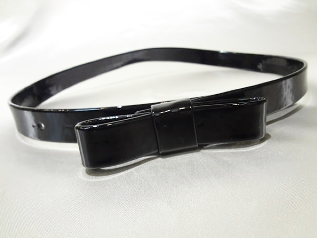 027・ブラックリボンベルト (ブラ