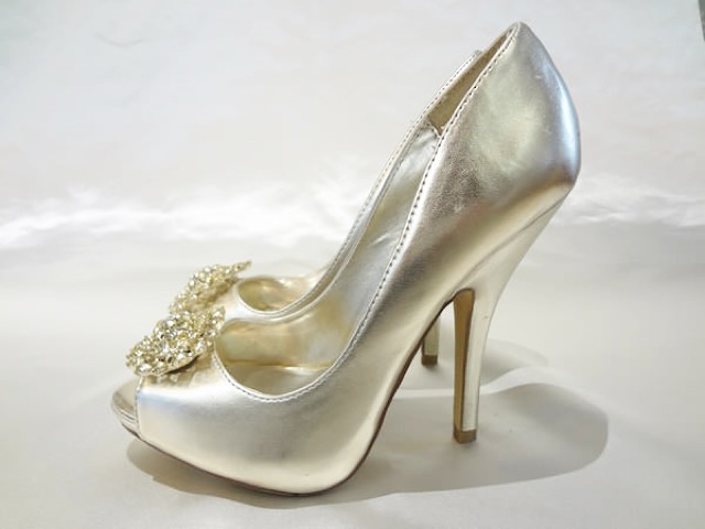 029・メタリックゴールドビジュー