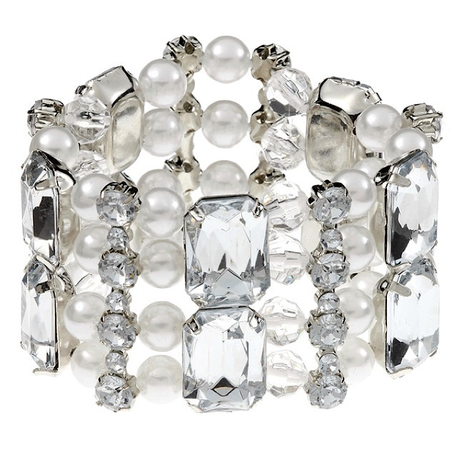 異素材ミックス ブレスレット ライ