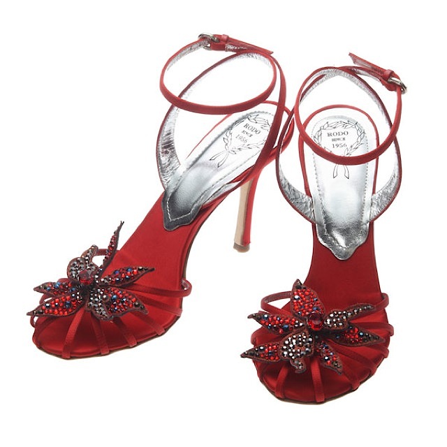 RODO (ロド) パンプス (レッド) 23