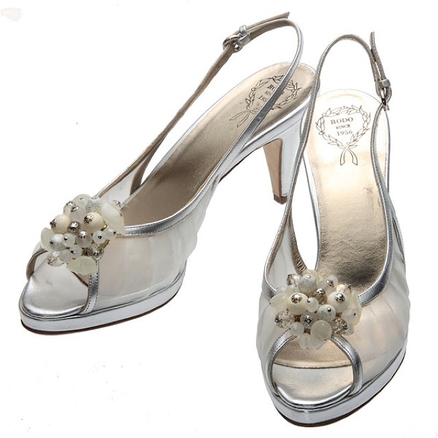 RODO (ロド) パンプス (シルバー 