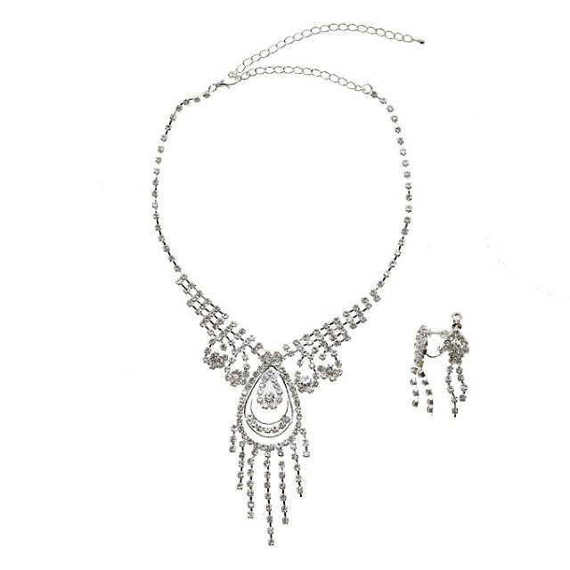 ネックレス＆イヤリングセット (シ