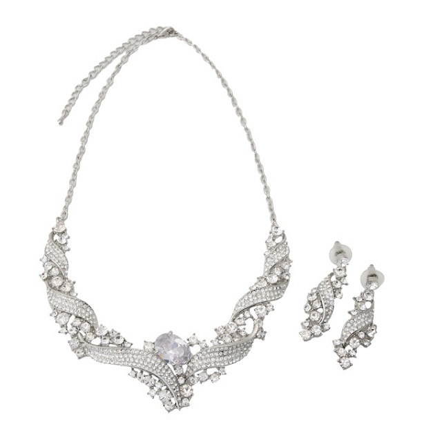 ねじりアクセント ラインストーン