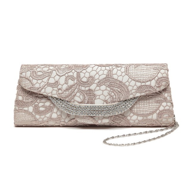 ストーン付きフラップレース クラ