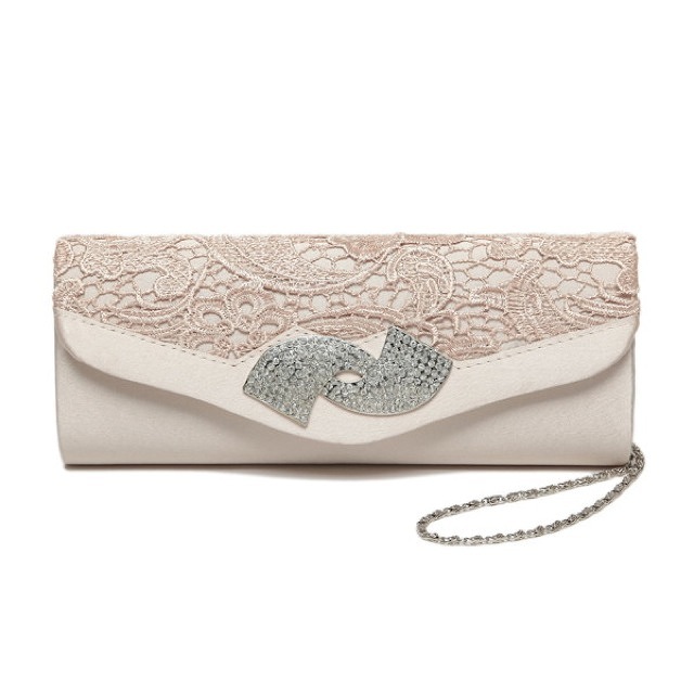 ストーン付きフラップレース クラ