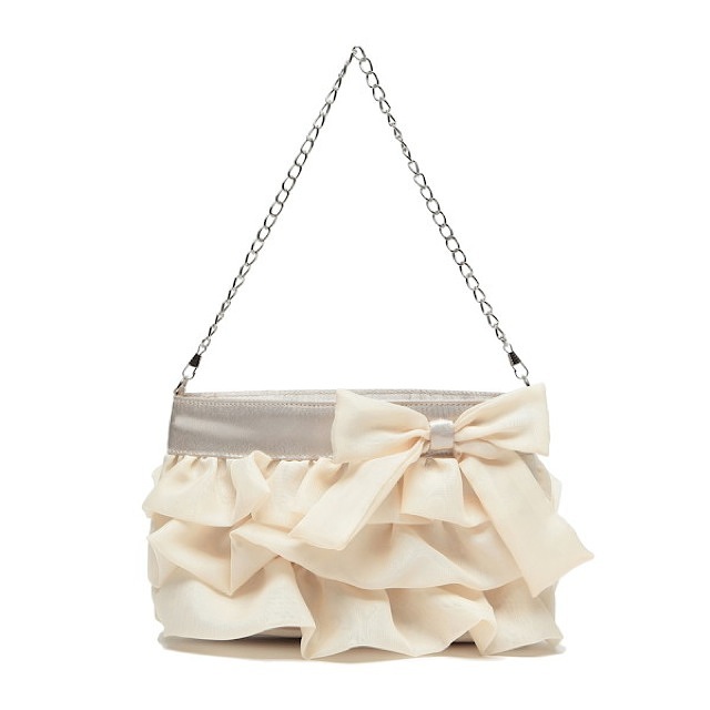 ティアードフリルリボン付き クラ