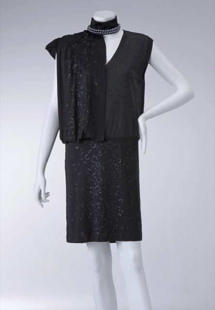 sacai (サカイ) ブラックラメの豹